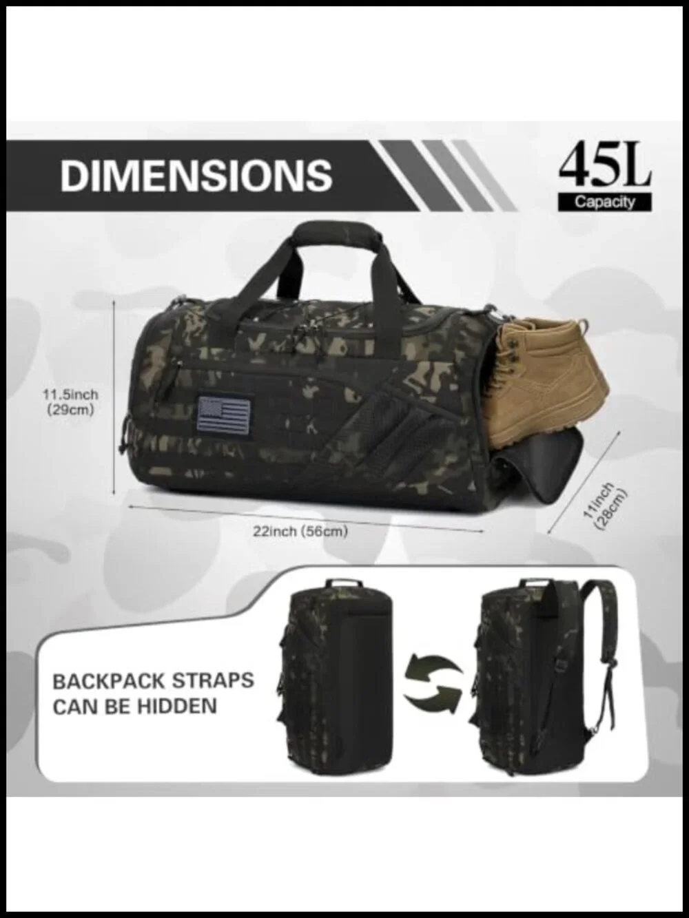 N/A tactical duffel